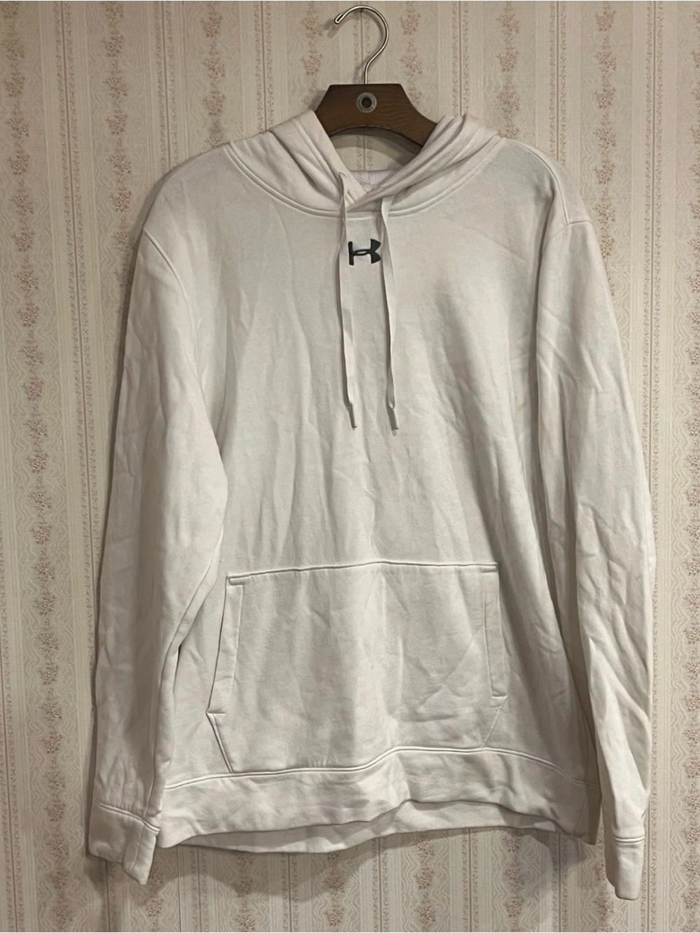 Under Armour White Men's Pullover Hoodie